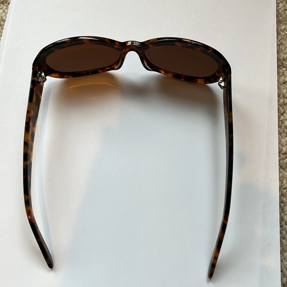 Talbots Tortoise rectangular sunglasses - Picture 3 of 6